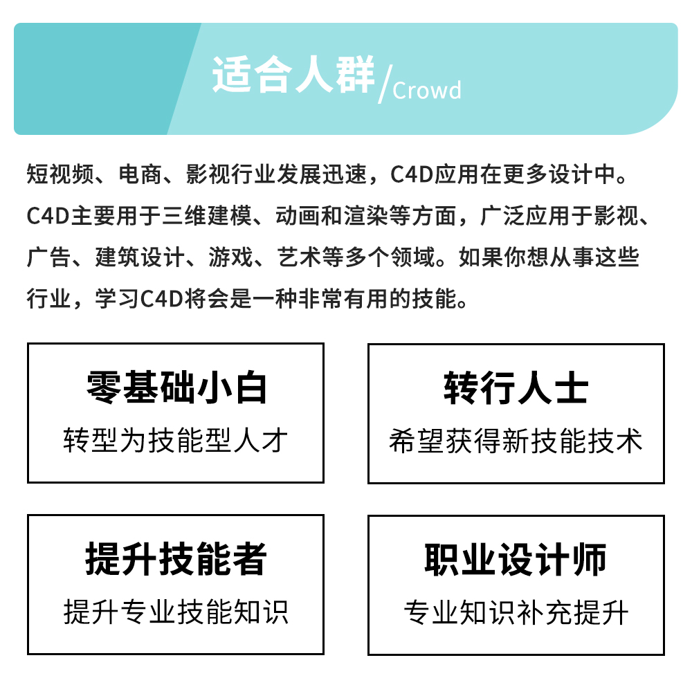 C4D建模渲染培训