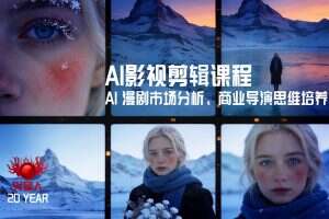 北京学短视频剪辑去哪？火星人教育TVC广告+达芬奇调色+项目工